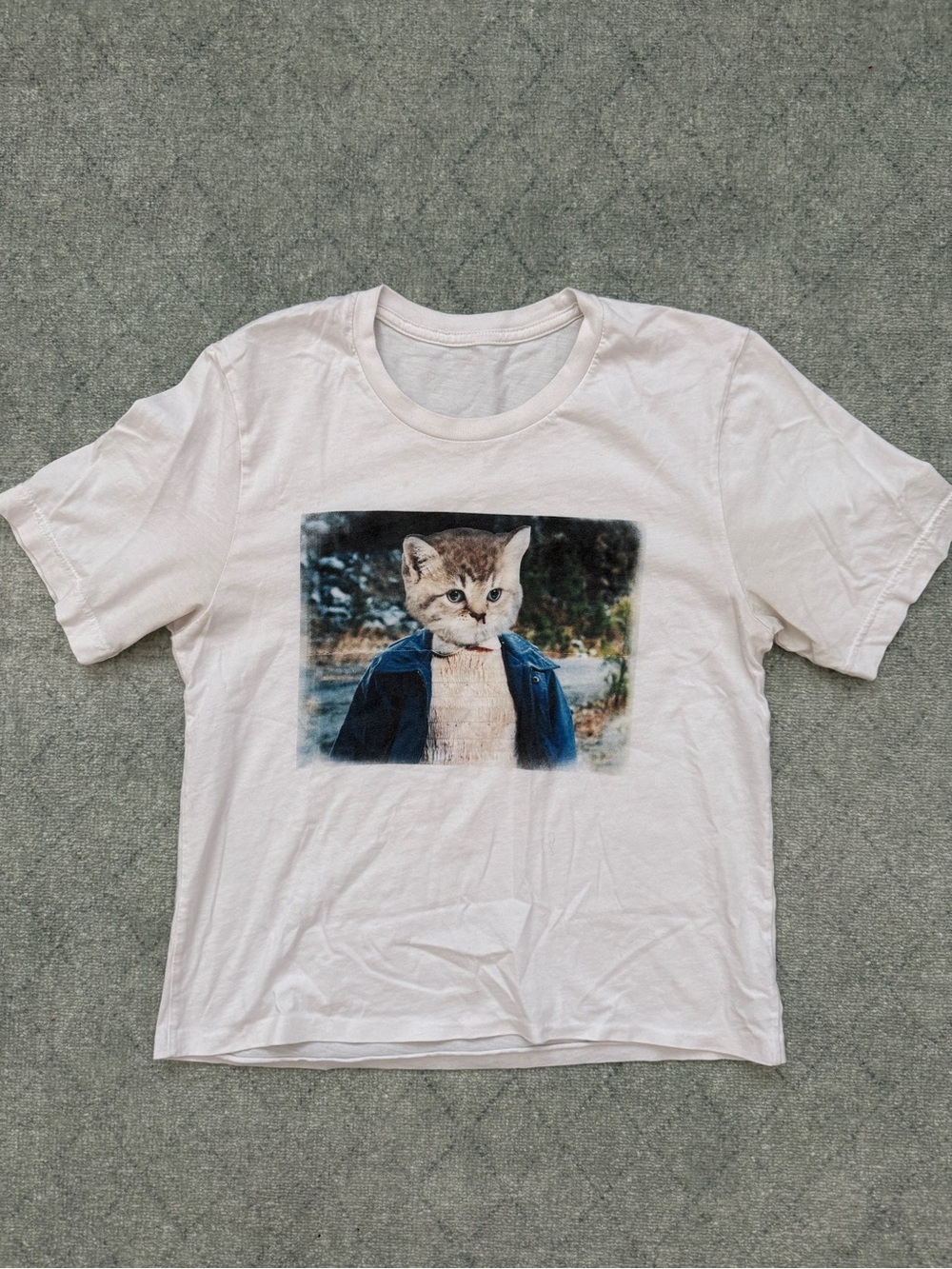 Eleven Stranger Things Cat Tee Shirt
